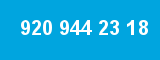 920 944 23 18 920 944 23 18